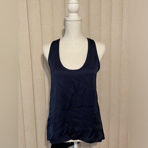 BCBGMAXAZRIA Navy Lola Top Size XS
